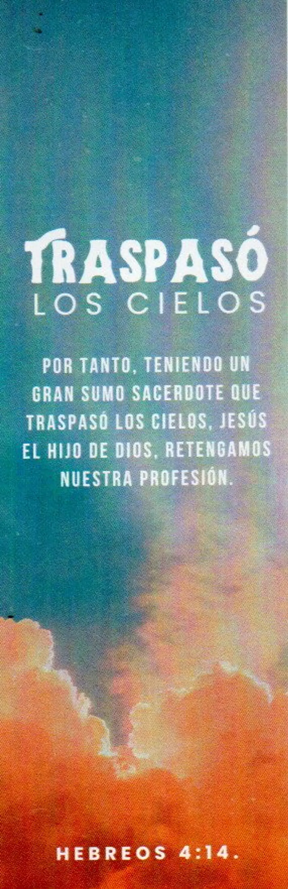 Marcapaginas - Tarjeta Dedicatoria Cristiana 2