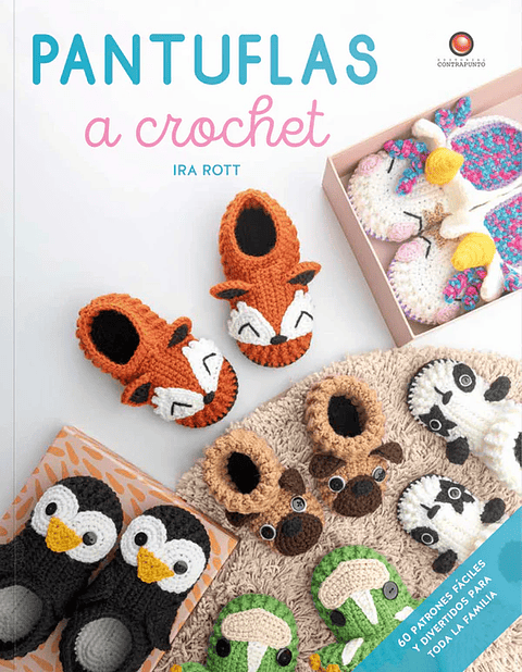 Pantuflas A Crochet 