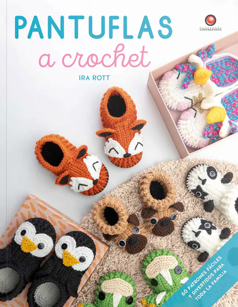 Pantuflas A Crochet  1