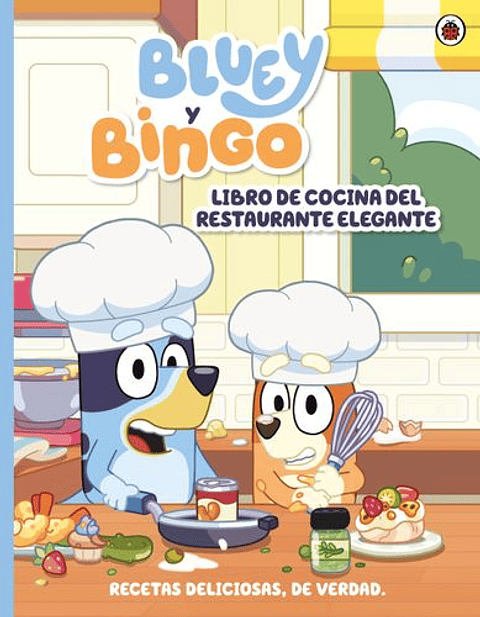 Bluey Libro De Cocina Del Restaurante Elegante