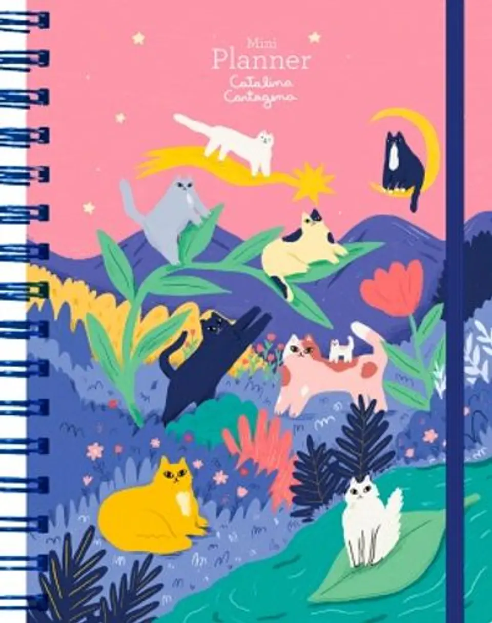 Mini Planner Catalina Cartagena Gatos 1