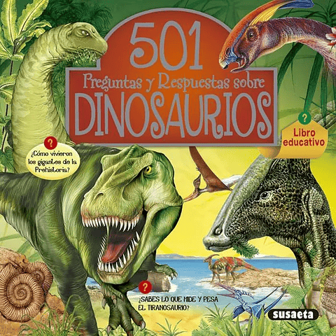 501 Preguntas Y Respuestas Sobre Dinosaurios