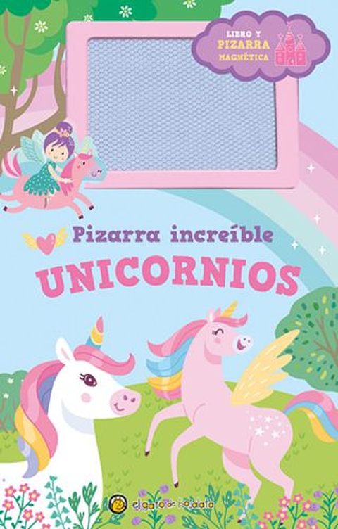 Pizarra Increible. Unicornios