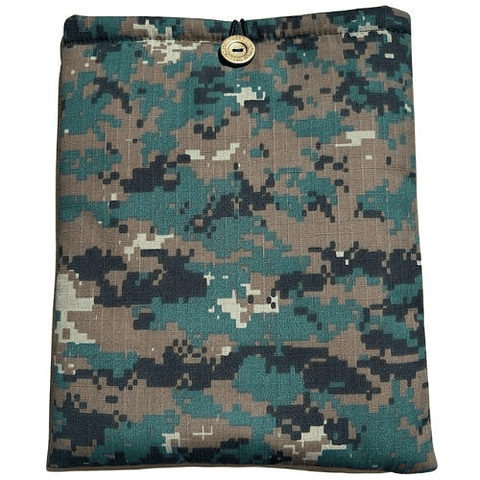 Funda De Tela Para Libros Diseño Militar