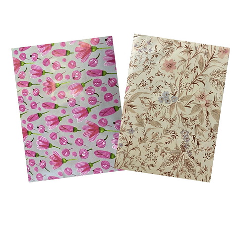 Sobre Regalo 21x31cms Dama (Tulipanes Y Flores)