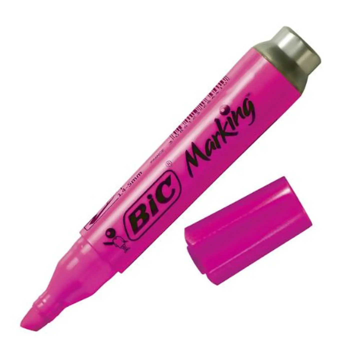 Bic Destacador  De Texto Rosado 1