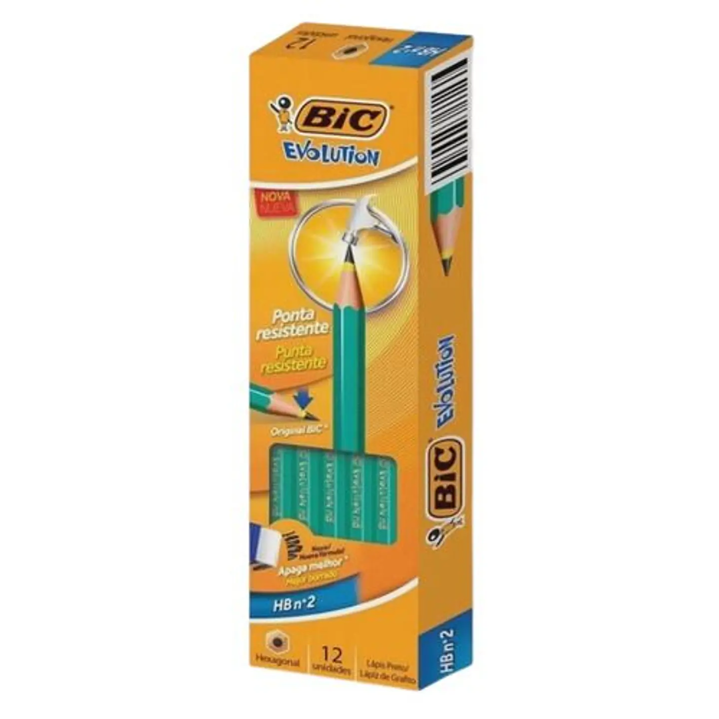 Bic Lapiz Grafito Hb2 Evolution  1