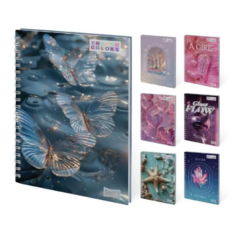 Scribe Cuaderno Mediano Femenino 120 Hojas 1