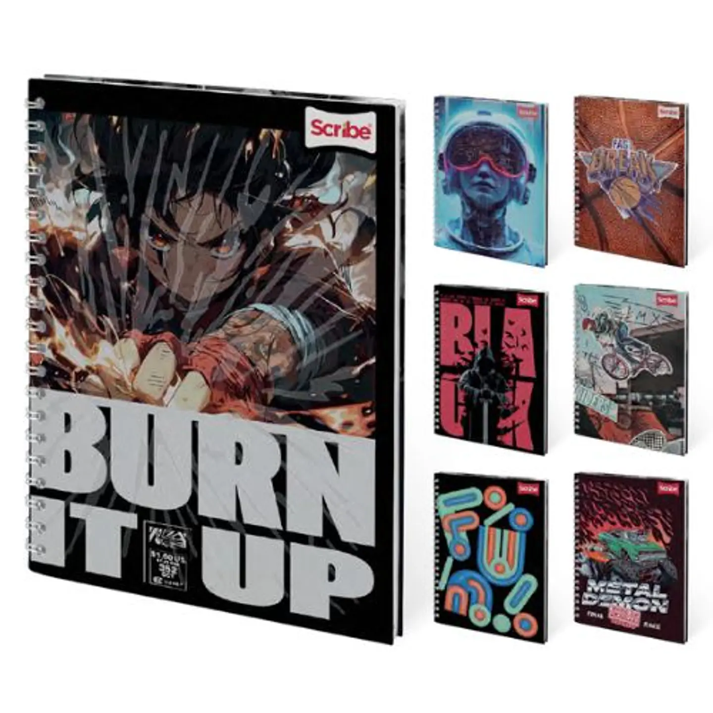 Scribe Cuaderno Grande Masculino 120 Hojas 1