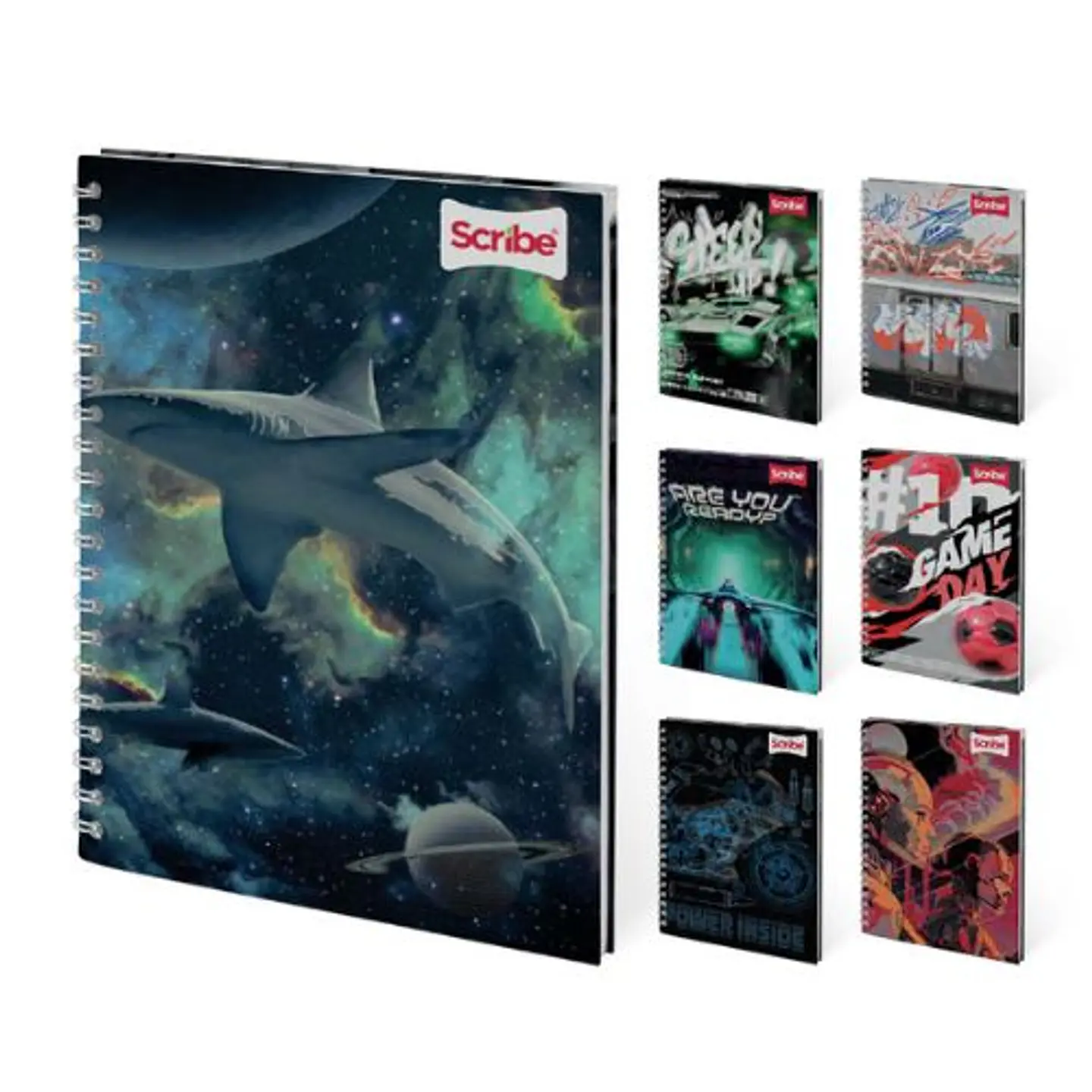 Scribe Cuaderno Mediano Masculino 120 Hojas 1