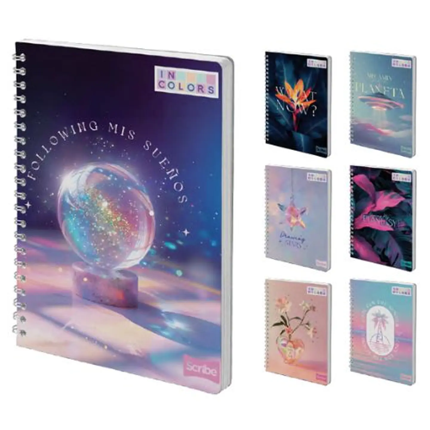 Scribe Cuaderno Mediano Femenino 100 Hojas 1