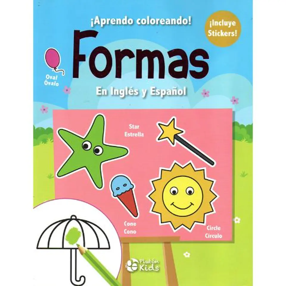 Aprendo Coloreando Formas En Ingles Y Español 1
