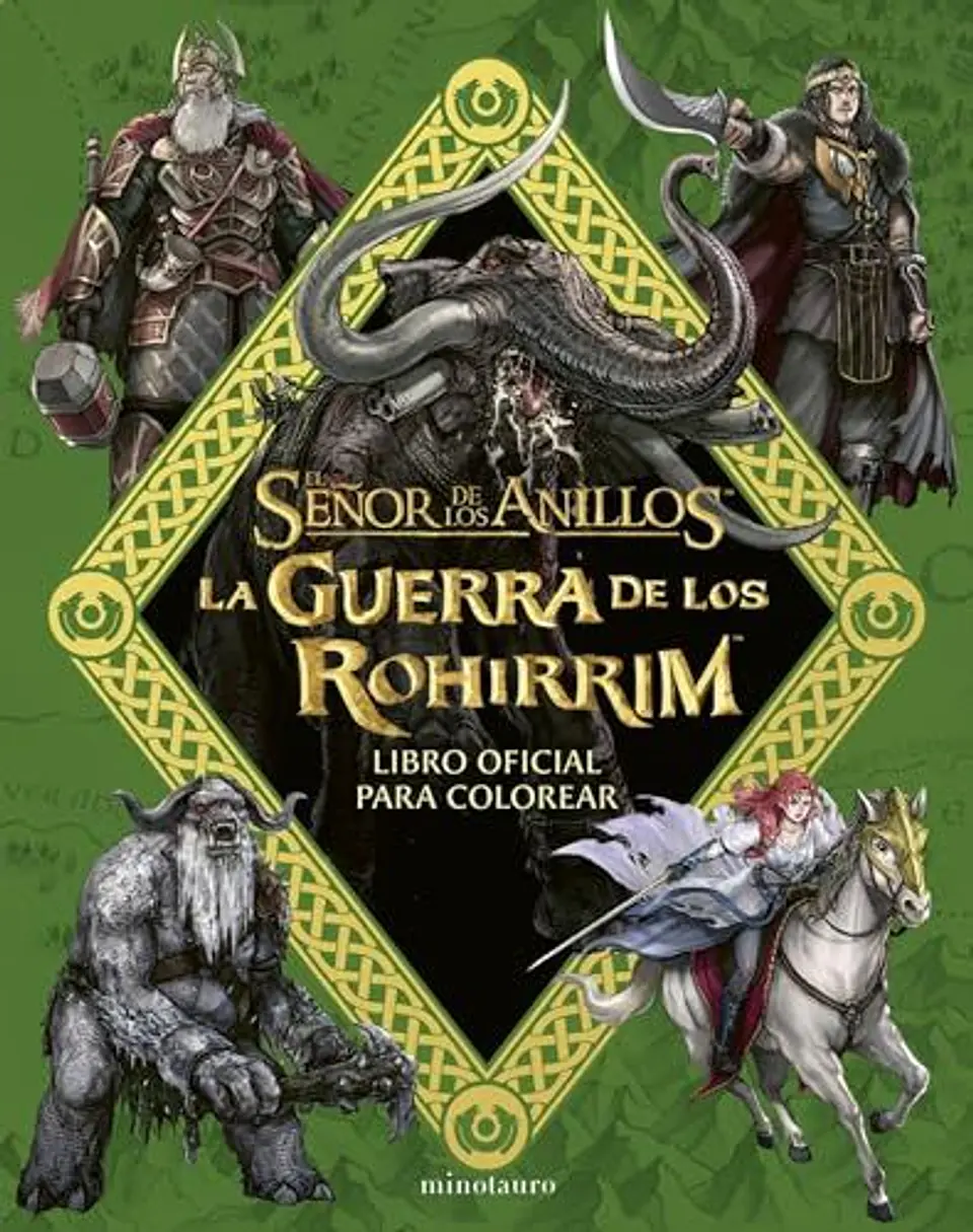 La Guerra De Los Rohirrim: Libro Oficial Para Colorear 1