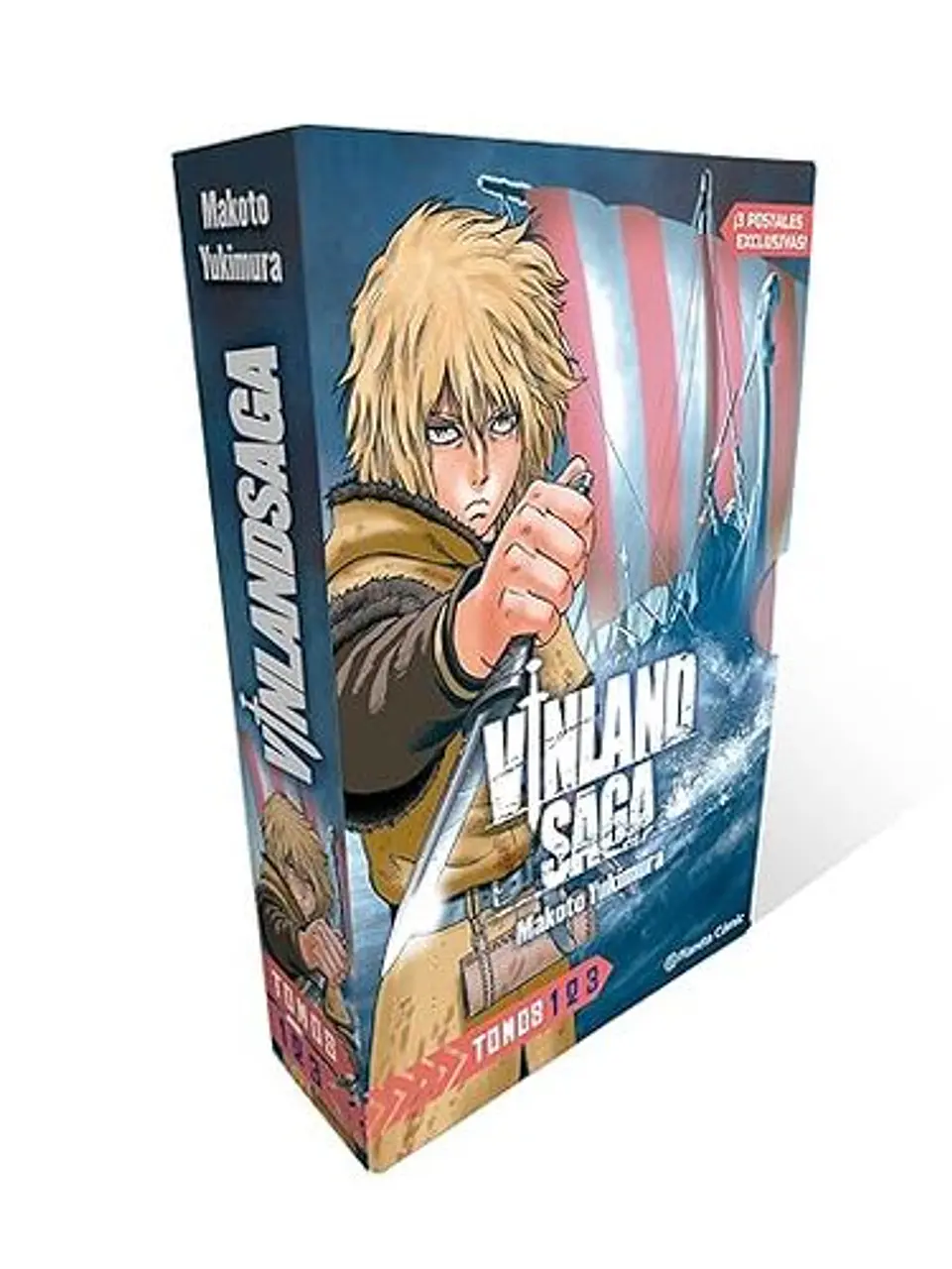 Estuche Vinland Saga Tomo 1- 2 - 3  	 1
