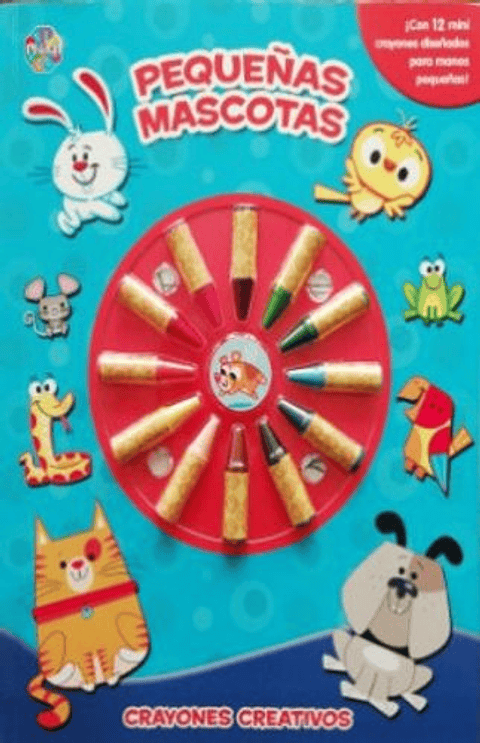 Crayones Creativos Pequeñas Mascotas