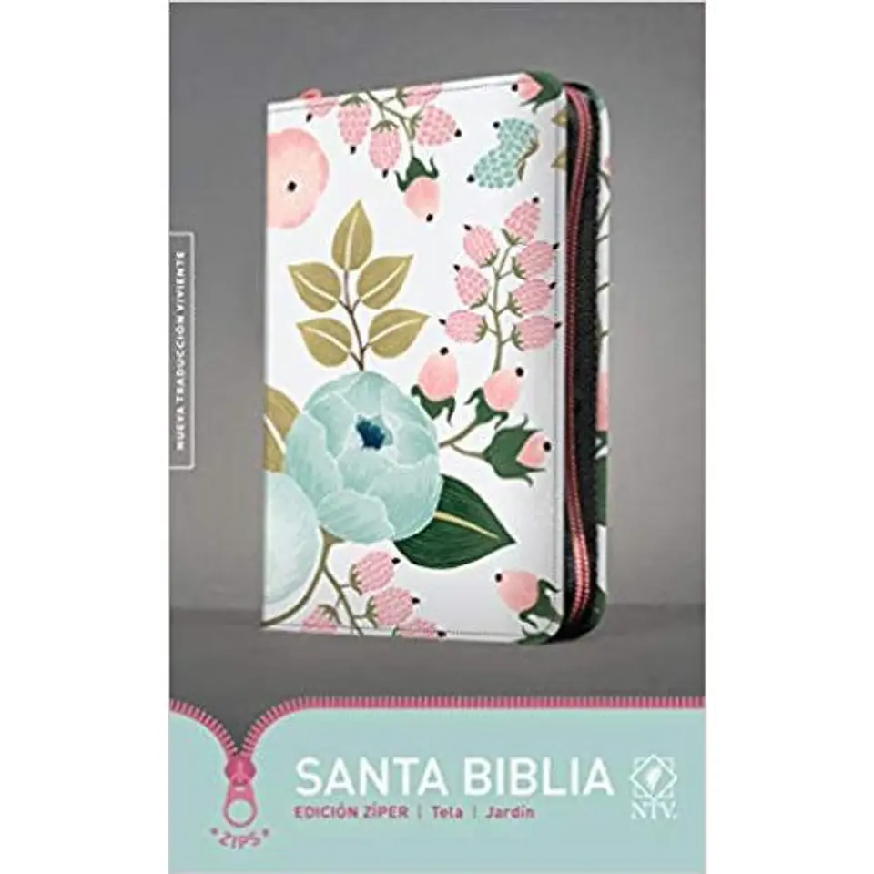 Biblia Ntv Con Cierre (Tapa Tela Estampada). Edicion Ziper 1