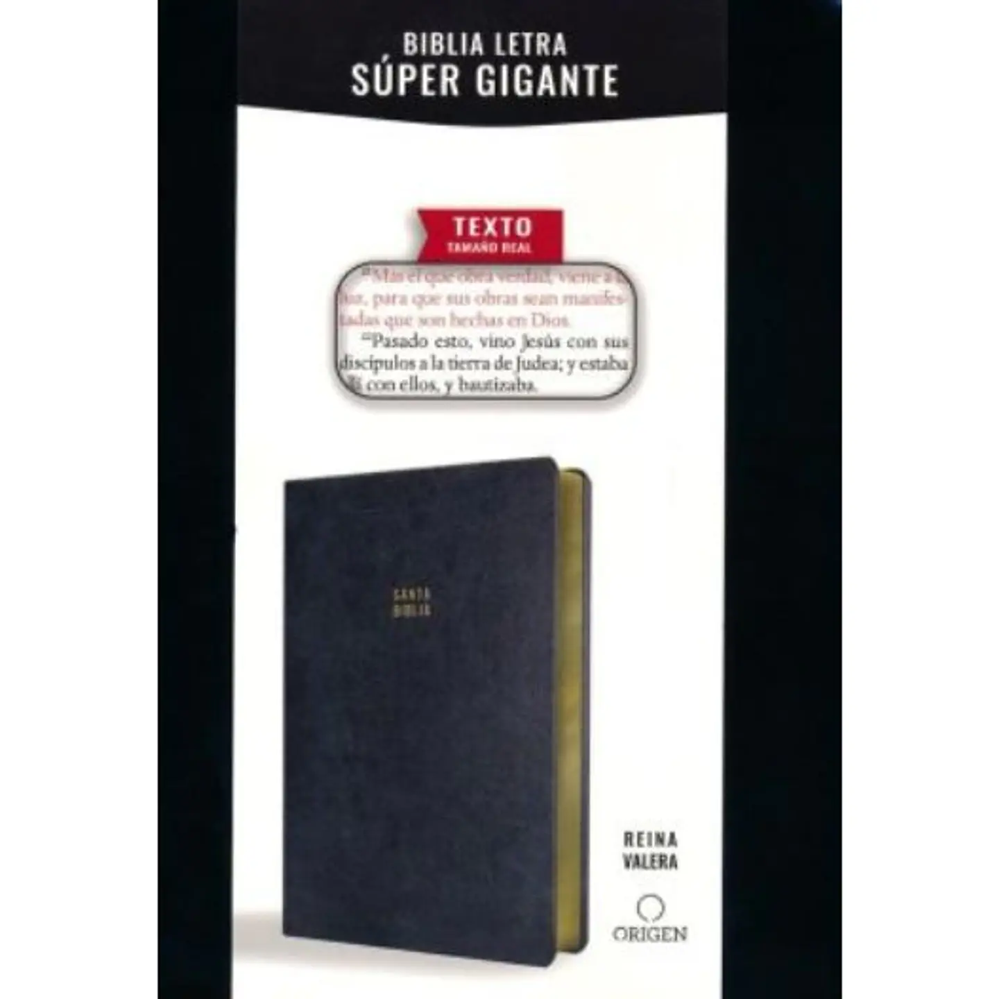 Biblia Reina Valera 1909 Letra Super Gigante 1