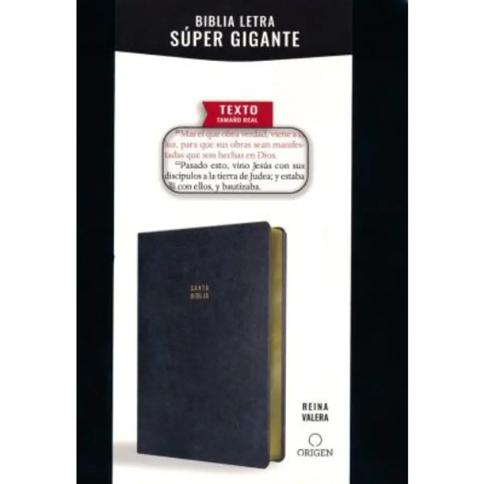 Biblia Reina Valera 1909 Letra Super Gigante 1