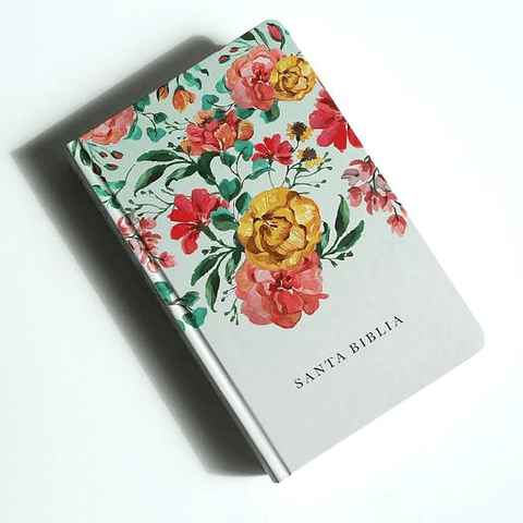 Biblia Reina Valera 1960 Tamaño Manual Letra Grande Flores Nombres De Dios