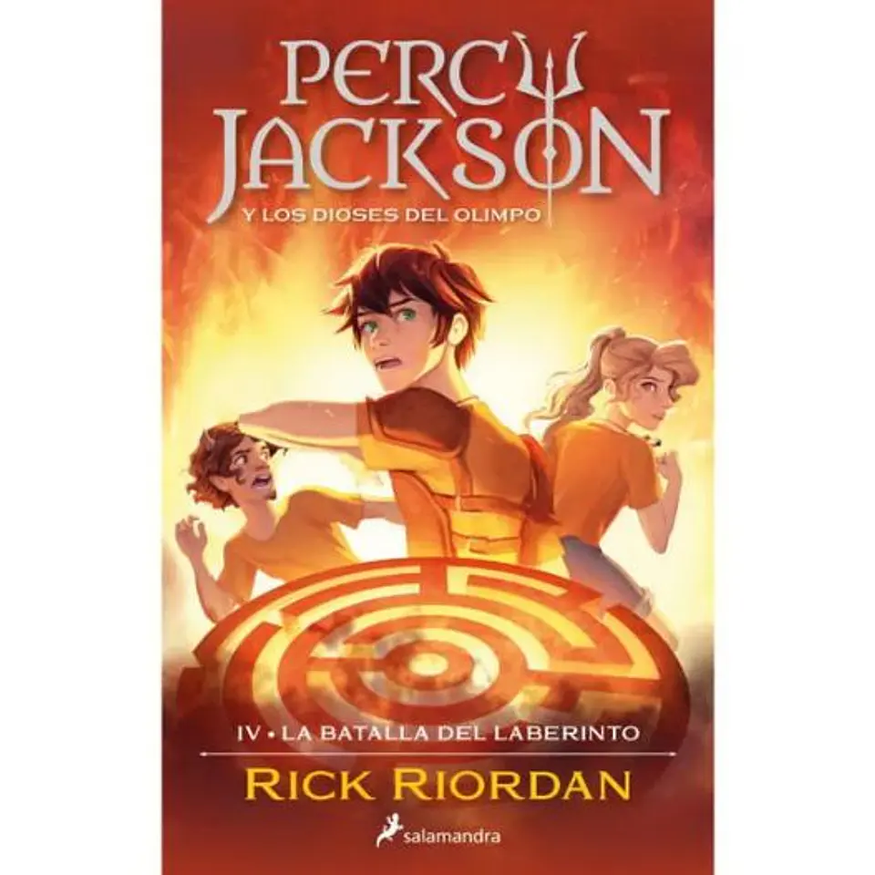 Percy Jackson Y Los Dioses Del Olimpo 4 La Batalla Del Laberinto 1