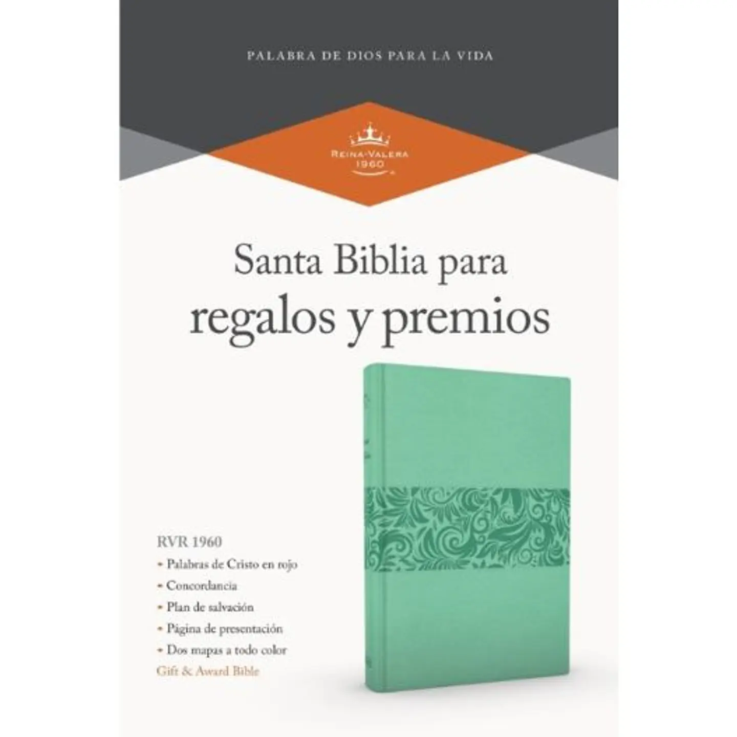 Biblia Reina Valera 1960 Para Regalos Y Premios Turquesa 1