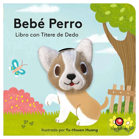 Libro Con Titere De Dedo. Bebe Perro