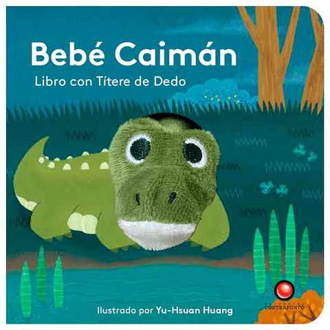 Libro Con Titere De Dedo. Bebe Caiman