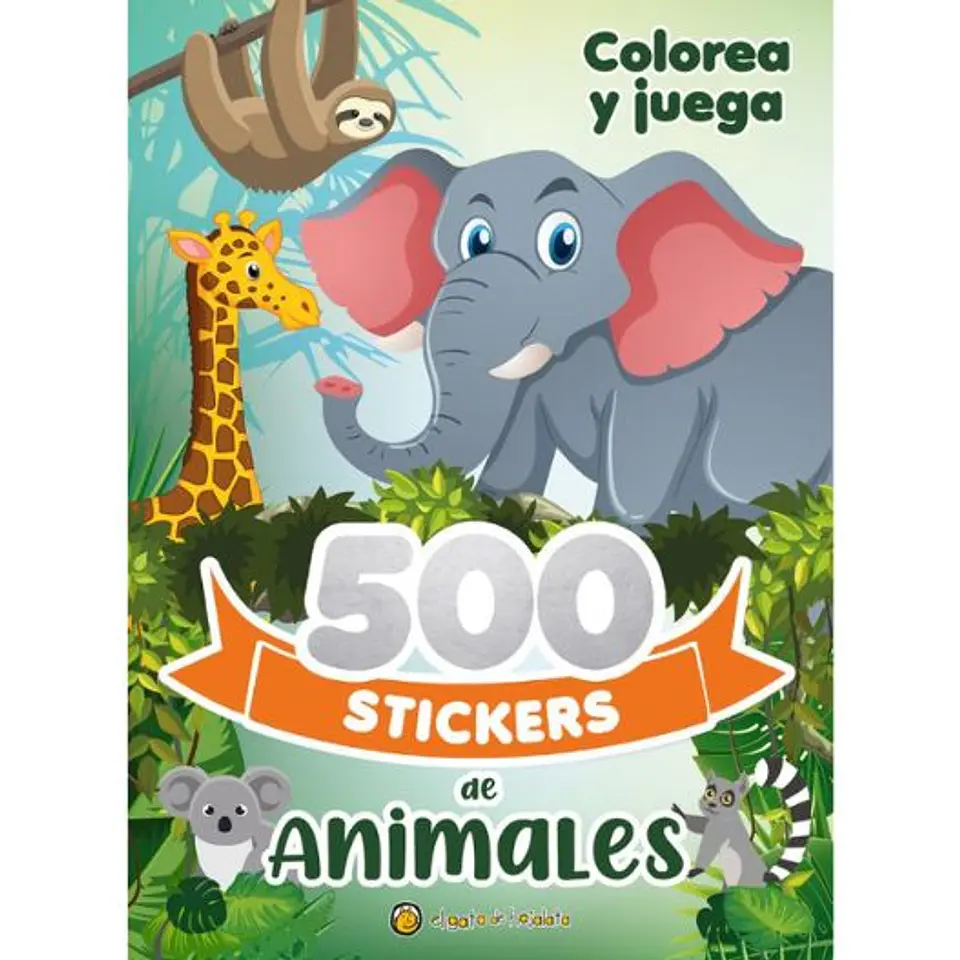 500 Stickers De Animales  1