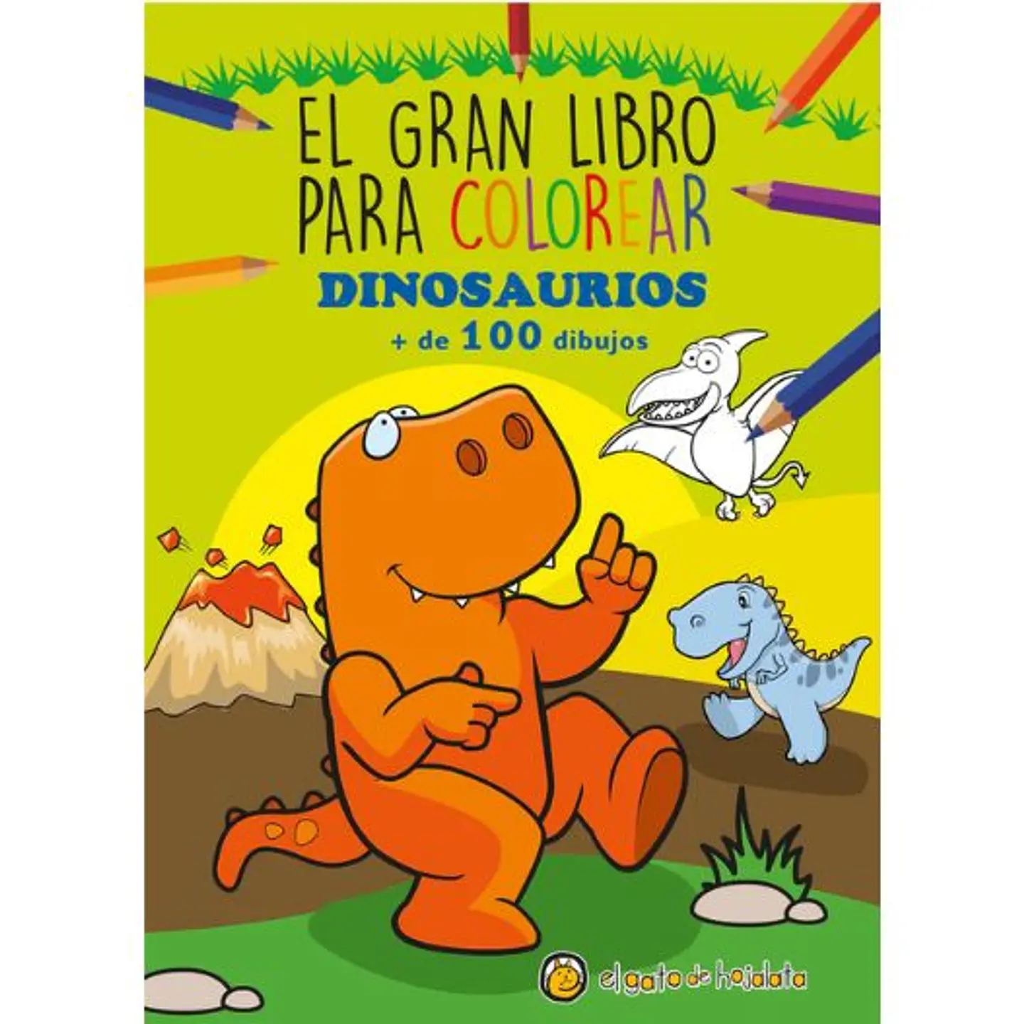 El Gran Libro Para Colorear Dinosaurios 1
