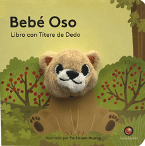 Libro Con Titere De Dedo. Bebe Oso