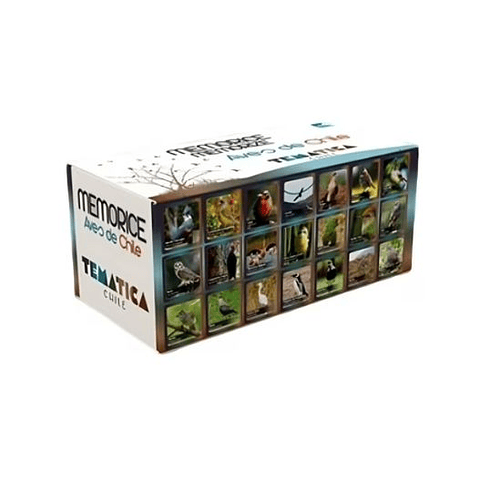 Memorice Aves De Chile