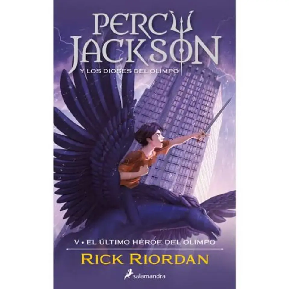 Percy Jackson Y Los Dioses Del Olimpo 5 El Ultimo Heroe Del Olimpo 1