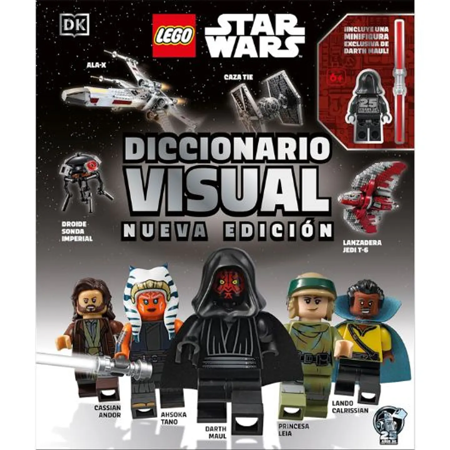 Lego® Star Wars Diccionario Visual. Nueva Edicion: Incluye Una Minifigura Exclusiva De Darth Maul  1