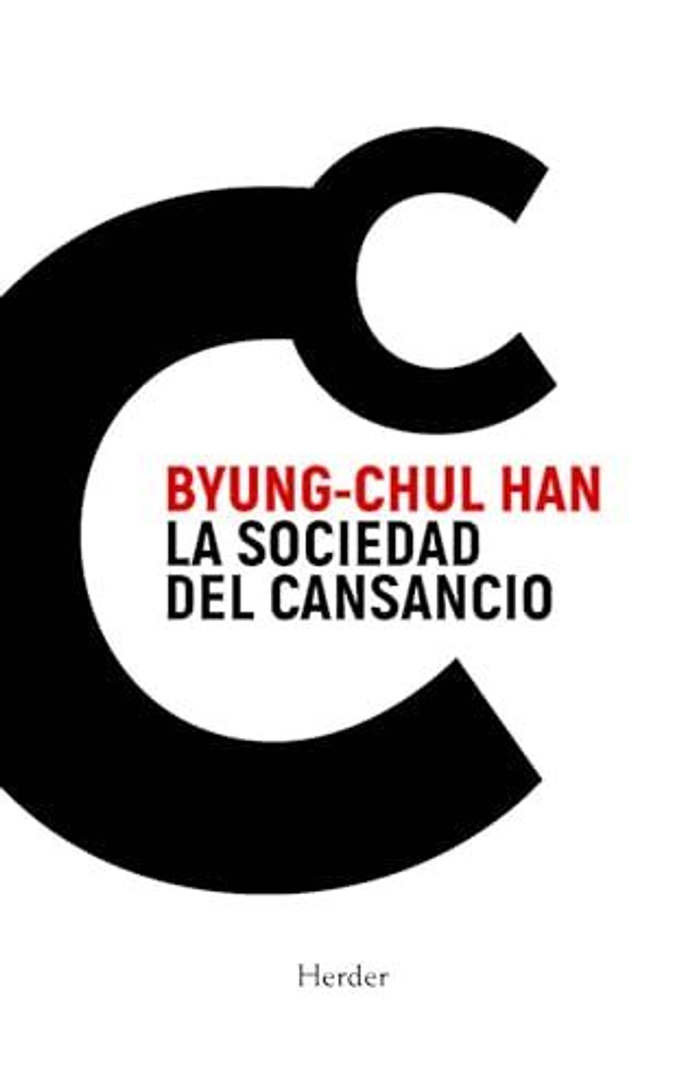 La Sociedad Del Cansancio 1
