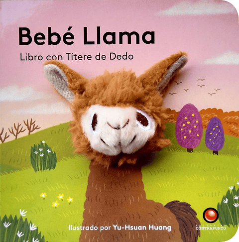 Libro Con Titere De Dedo. Bebe Llama