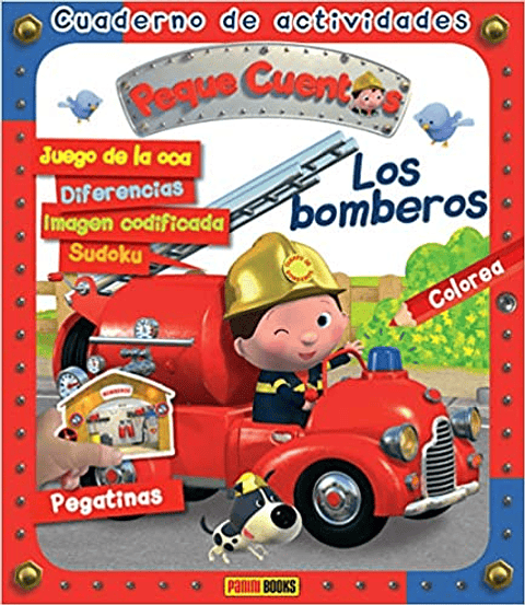 Cuaderno De Actividades Peque Cuentos. Los Bomberos