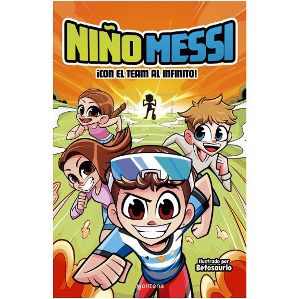 Niño Messi Con El Team Al Infinito  1