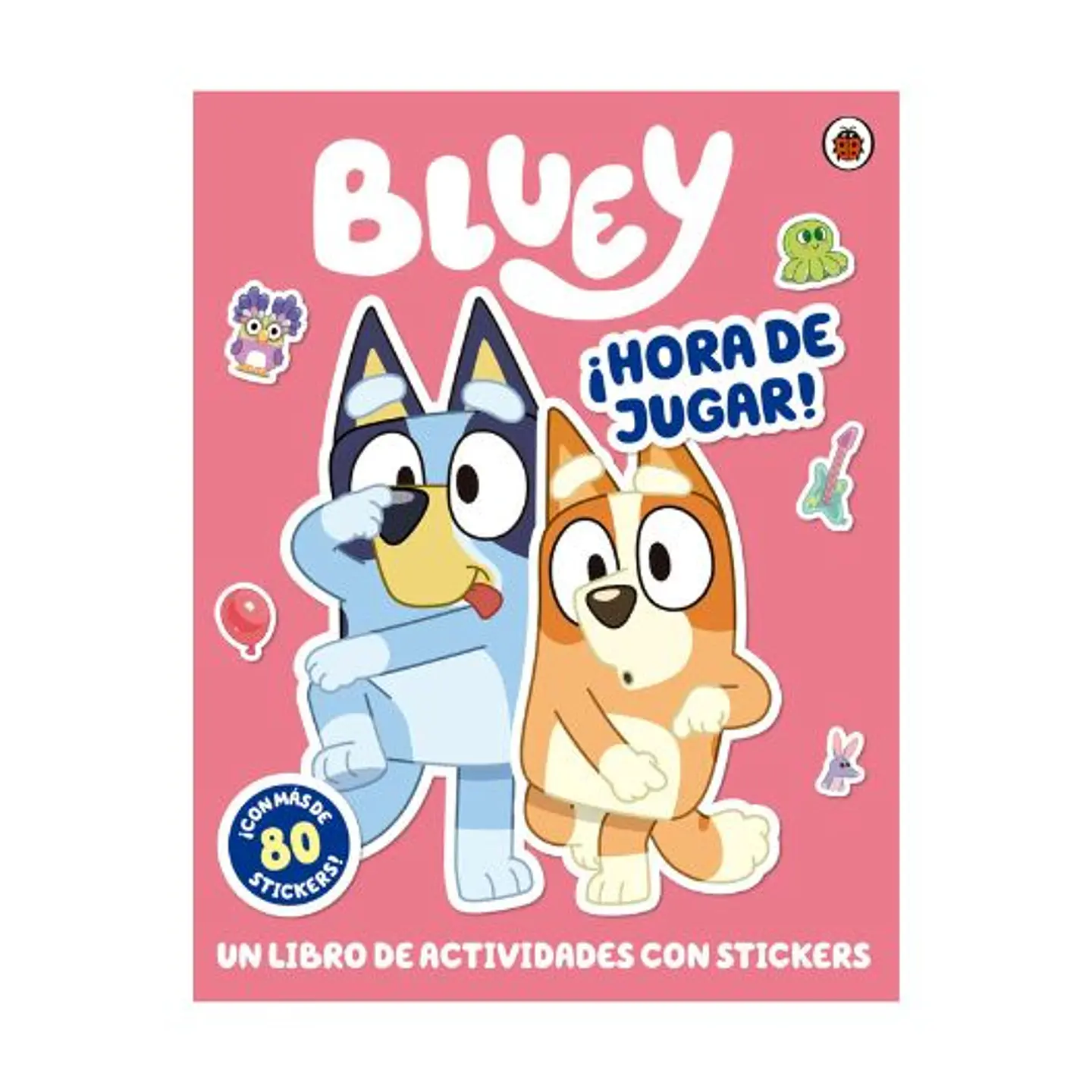 Bluey Hora De Jugar Libro Con Sticker  	 1