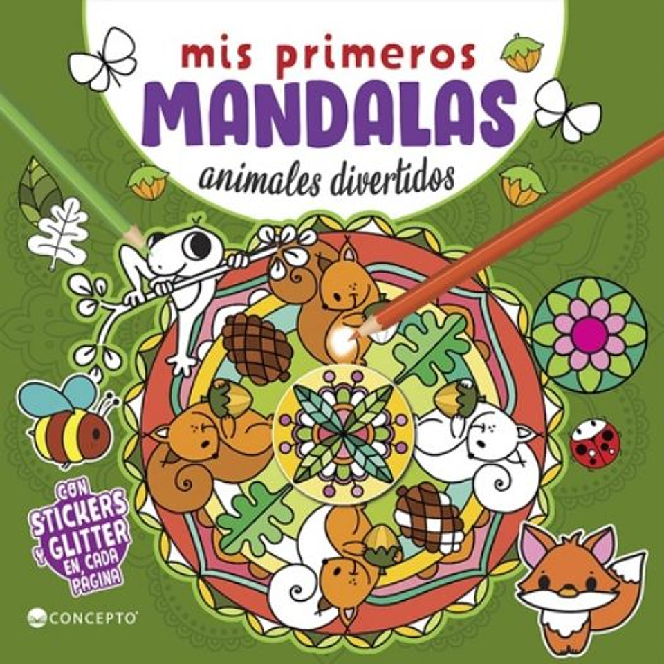 Mis Primeros Mandalas - Animales Divertidos 1