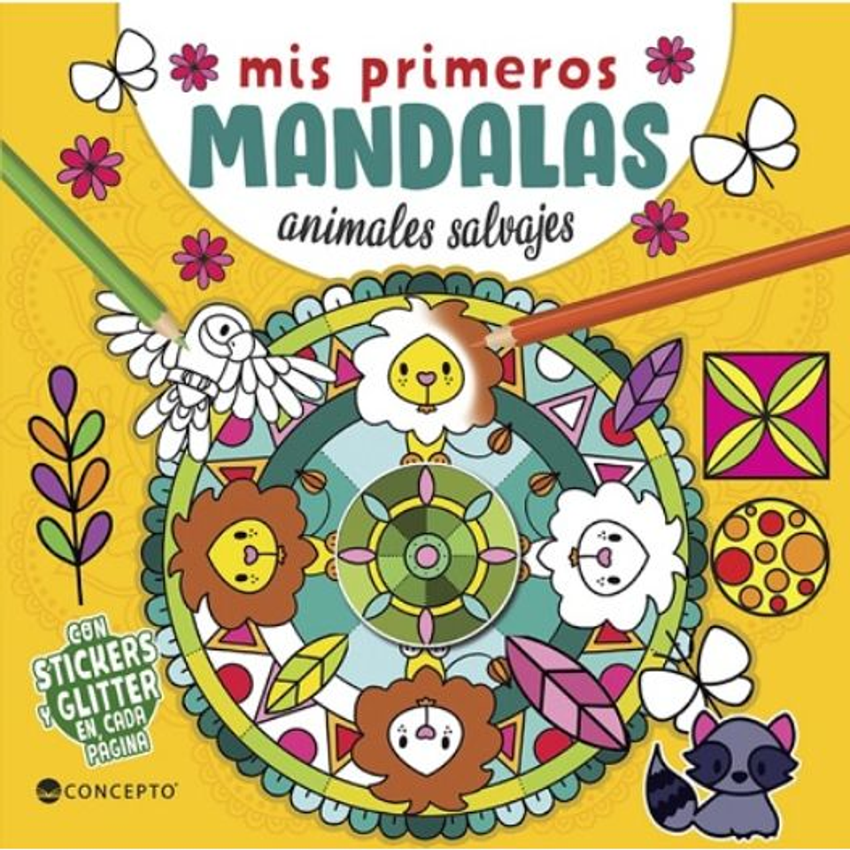 Mis Primeros Mandalas-animales Salvajes 1