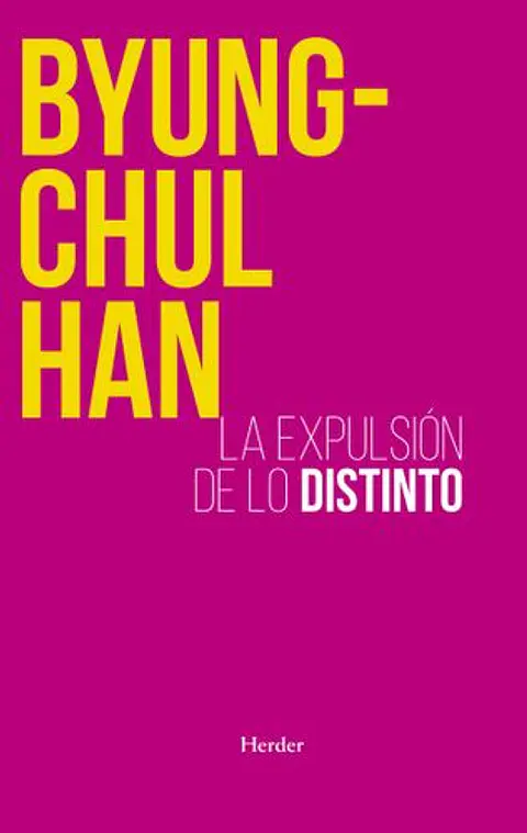 Expulsion De Lo Distinto