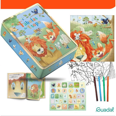 Fabulas De Esopo Aventuras Enlatadas