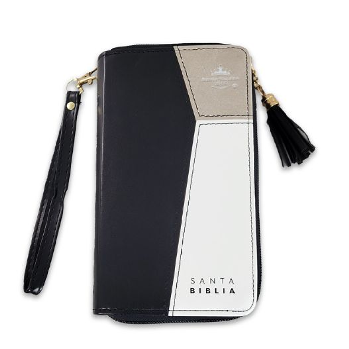 Biblia Rvr1960 Compacta Con Cierre E Indice - Edicion Chequera Negra 1