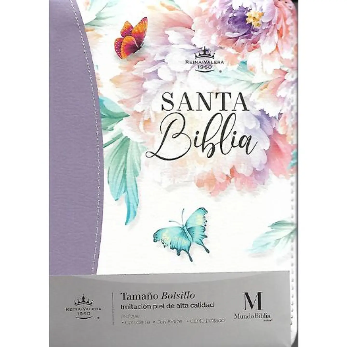 Biblia Rvr1960 Con Cierre E Indice Tamaño Bolsillo - Jardin 1