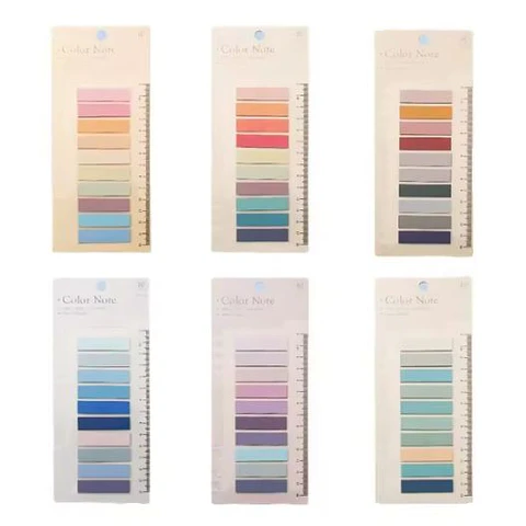 Post It Regla Colores Surtidos