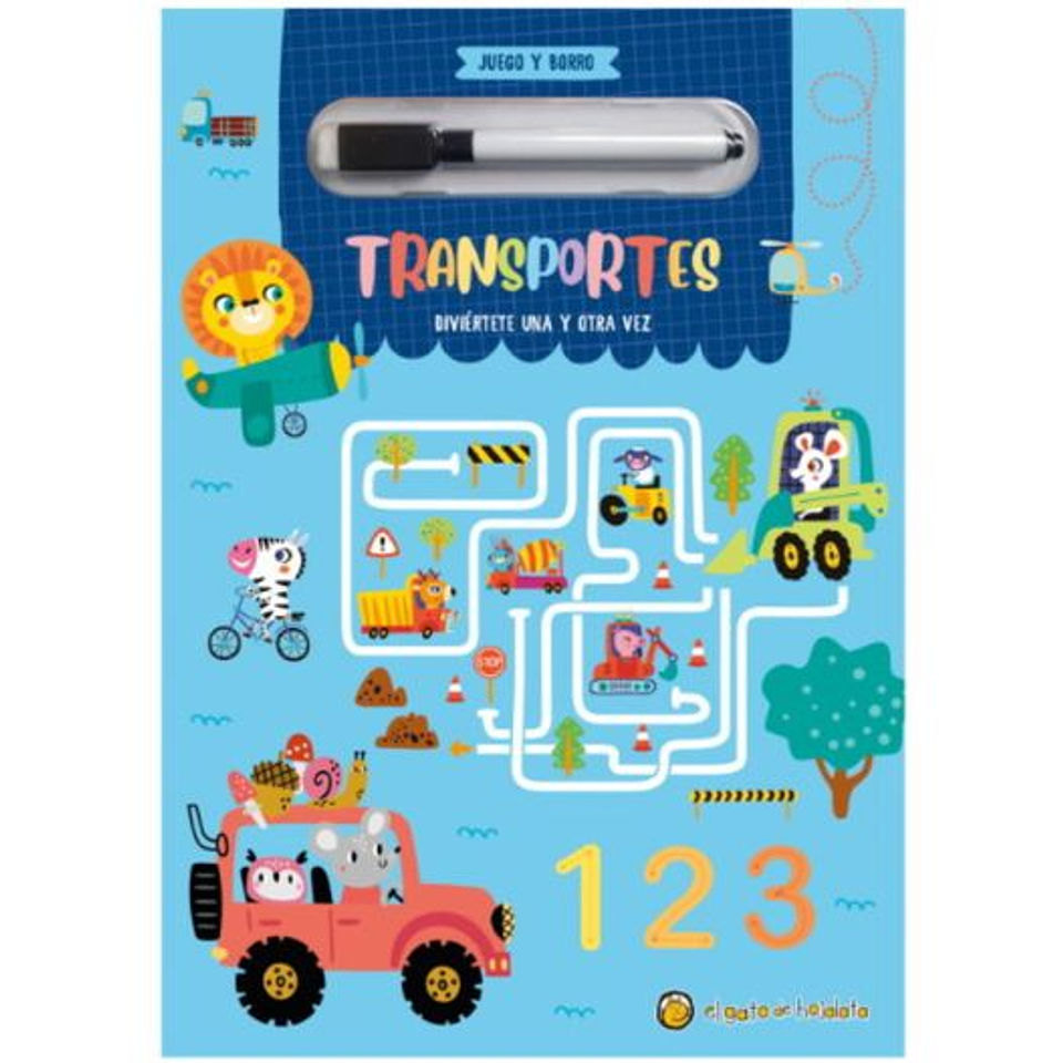  Juega Y Borra Transporte 1