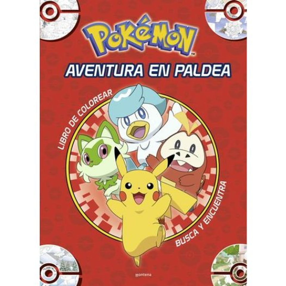 Pokemon Aventura En Paldea Busca Y Encuentra Para Colorear 1