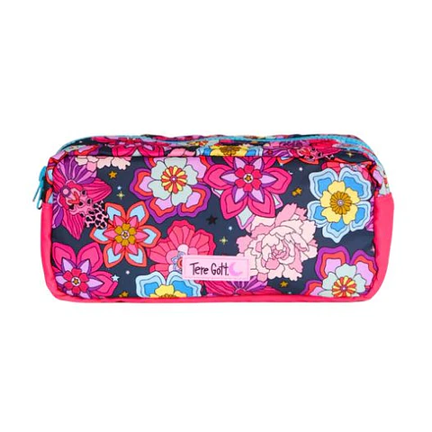 Estuche Doble Flowers