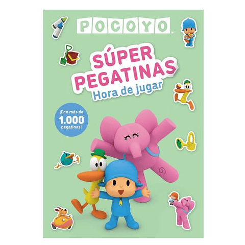 Pocoyo. Actividades - Super Pegatinas. Hora De Jugar