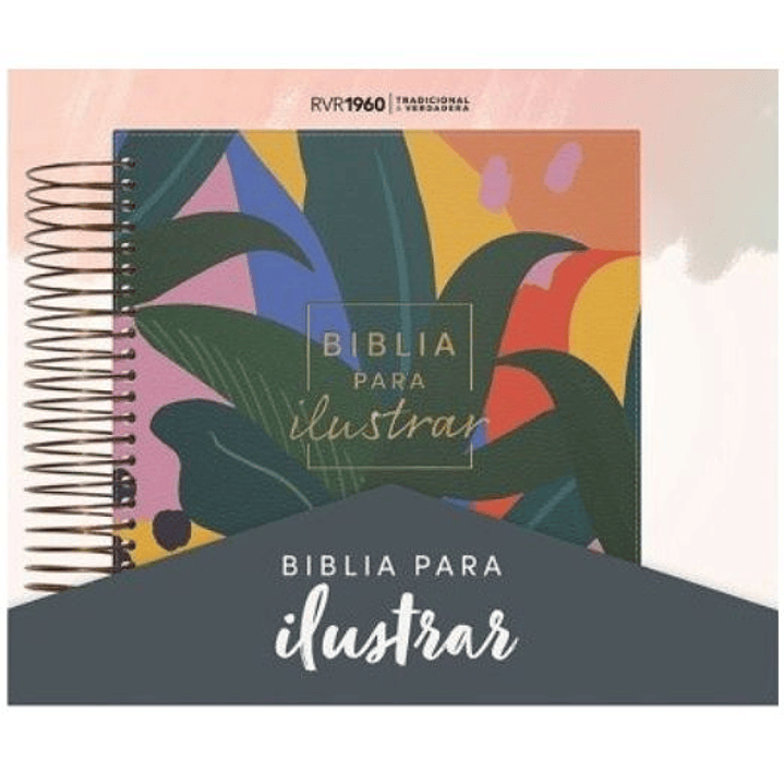 Biblia Reina Valera 1960 Para Ilustrar. Tapa Imitacion Piel Anillada 1